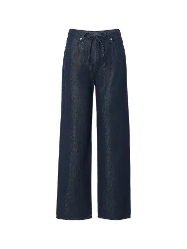 rag & bone Women's Phoebe Drawstring Jeans - Dusk Rinse - Size Small | Thumbnail 1