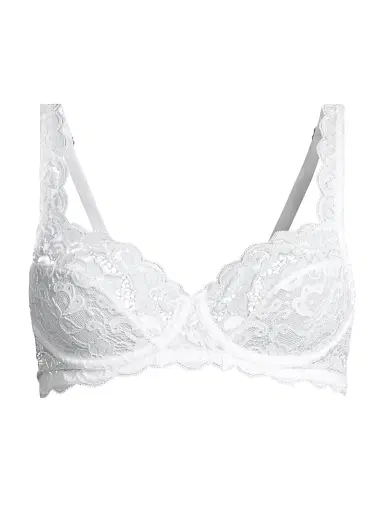 Hanro Women's Luxury Moments Underwire Bra - White | Thumbnail 1 Hanro Women's Luxury Moments Underwire Bra - White | Thumbnail 1