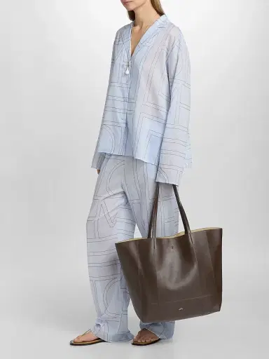 TOTEME Women's Roam Leather Tote | Thumbnail 2 TOTEME Women's Roam Leather Tote | Thumbnail 2