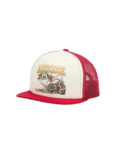 Rhude Men's Oklahoma 66 Trucker Hat | Thumbnail 1 Rhude Men's Oklahoma 66 Trucker Hat | Thumbnail 1