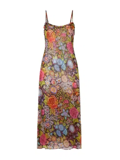 ALIX OF BOHEMIA Athens Bloom Mirage floral-print crepon midi dress | Thumbnail 1 ALIX OF BOHEMIA Athens Bloom Mirage floral-print crepon midi dress | Thumbnail 1