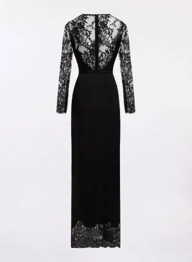 Elie Saab Envers Satin with Lace Dress | Thumbnail 5 Elie Saab Envers Satin with Lace Dress | Thumbnail 5
