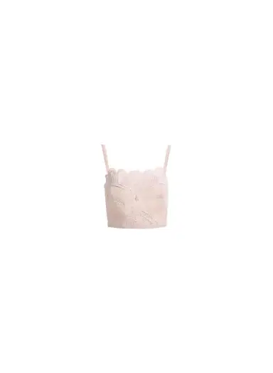 Elie Saab Cotton Embroidered Bralette | Thumbnail 1 Elie Saab Cotton Embroidered Bralette | Thumbnail 1