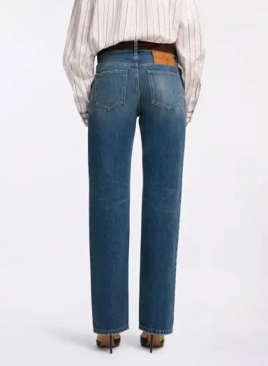 Elie Saab Denim Pants | Thumbnail 4 Elie Saab Denim Pants | Thumbnail 4