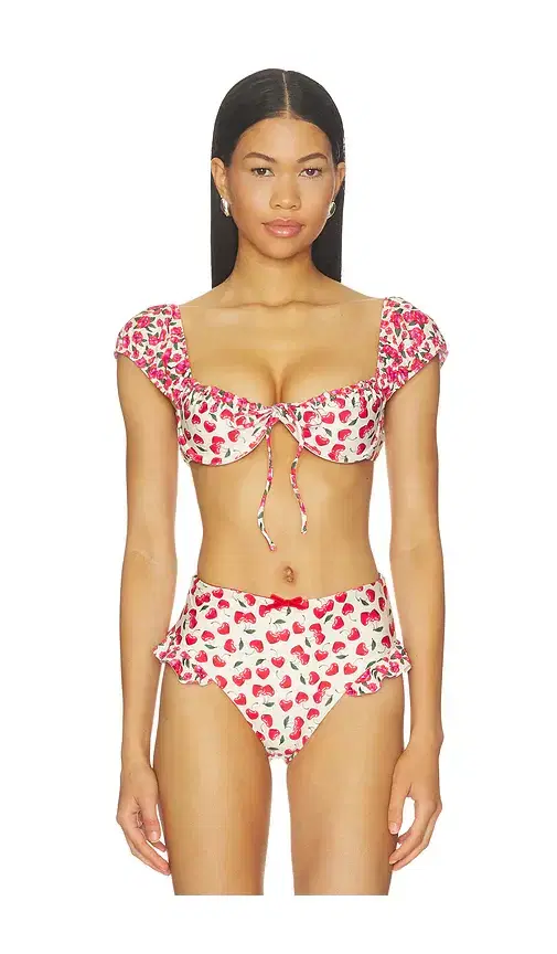 Agua Bendita Lupita Cherish Bikini Top