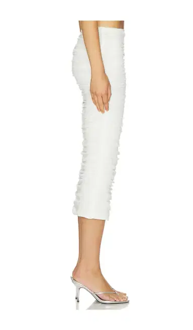 SEROYA Pia Mesh Midi Skirt | Thumbnail 3 SEROYA Pia Mesh Midi Skirt | Thumbnail 3