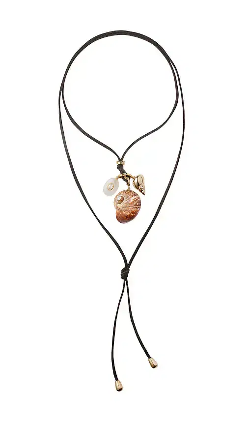 Eliou Area Charm Wrap Necklace