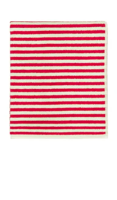 Dusen Dusen Ladybug Stripe Bath Towel | Thumbnail 2