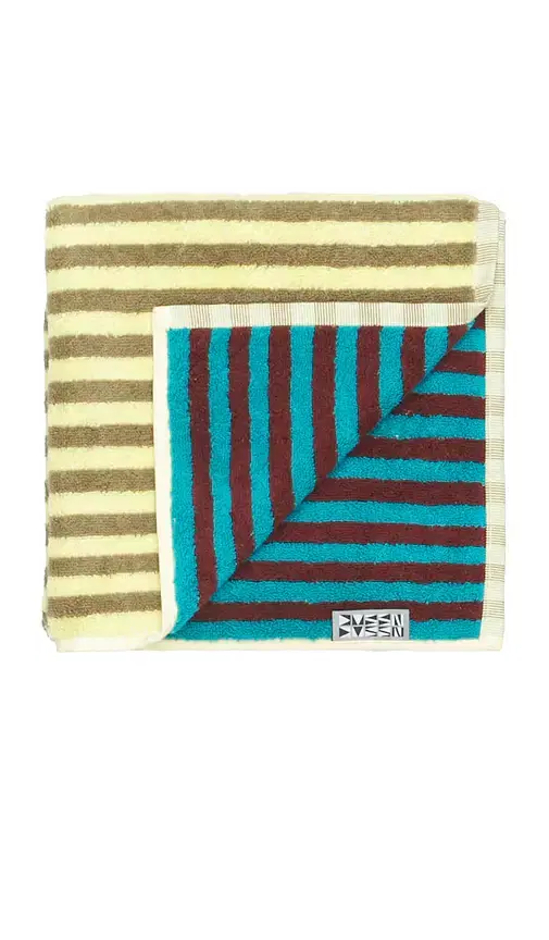 Dusen Dusen Dragonfly Stripe Hand Towel