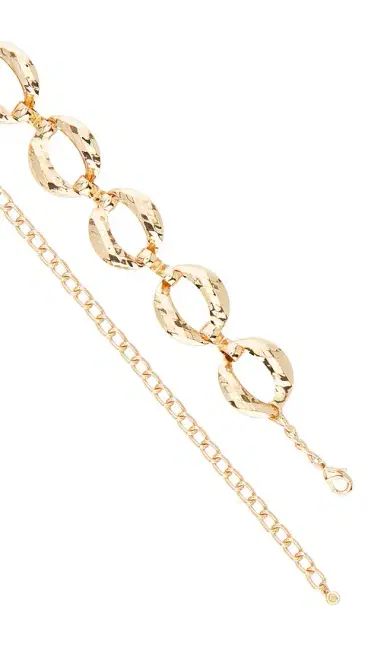 Ettika Hammered Rings Belt | Thumbnail 2