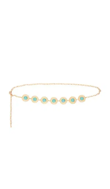 Ettika Turquoise Medallion Belt | Thumbnail 1