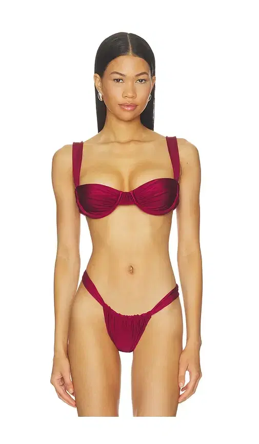 VDM Margot Merlot Underwire Top