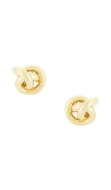 SHASHI Knot Stud Earrings | Thumbnail 1