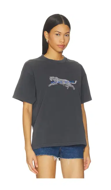 Anine Bing Cade Tee Leopard | Thumbnail 2