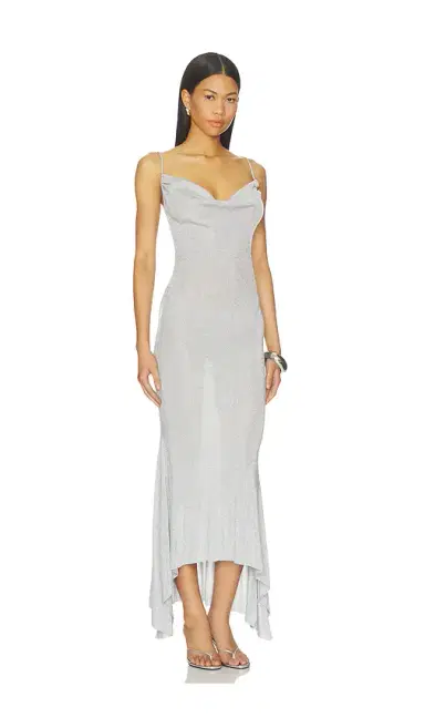Guizio Elsie Cowl Neck Dress | Thumbnail 2