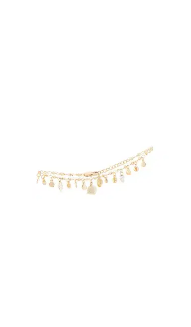 Ettika Let's Go Coastal 18k Gold Plated Anklet | Thumbnail 2
