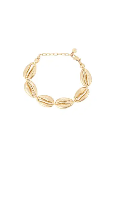 Ettika Seven Seas Shell 18k Gold Pated Shell Bracelet | Thumbnail 2