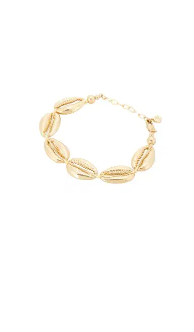 Ettika Seven Seas Shell 18k Gold Pated Shell Bracelet | Thumbnail 1