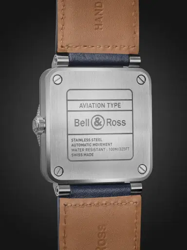 Bell & Ross BR 03-93 GMT BLUE Automatic Stainless Steel Watch, Ref. BR0393-BLU-ST/SCA - Men | Thumbnail 4 Bell & Ross BR 03-93 GMT BLUE Automatic Stainless Steel Watch, Ref. BR0393-BLU-ST/SCA - Men | Thumbnail 4