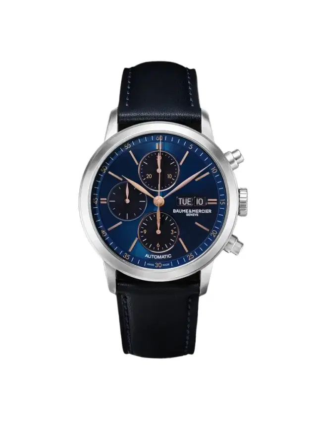 Baume & Mercier Classima Automatic Chronograph Stainless Steel Watch, Ref. 10781 - Men