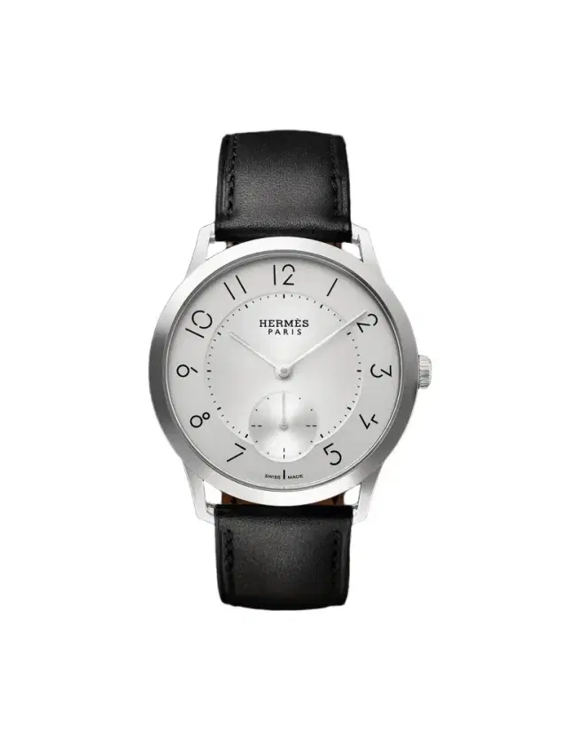 Hermès Timepieces Slim d'Hermès Acier Automatic Stainless Steel Watch, Ref. 052839WW00 - Men
