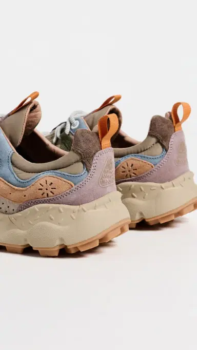 Flower Mountain Yamano 3 Sneakers Petrol Grey | Thumbnail 4 Flower Mountain Yamano 3 Sneakers Petrol Grey | Thumbnail 4