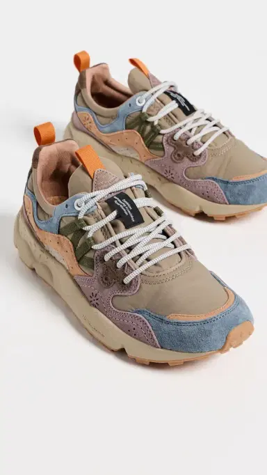 Flower Mountain Yamano 3 Sneakers Petrol Grey | Thumbnail 5 Flower Mountain Yamano 3 Sneakers Petrol Grey | Thumbnail 5