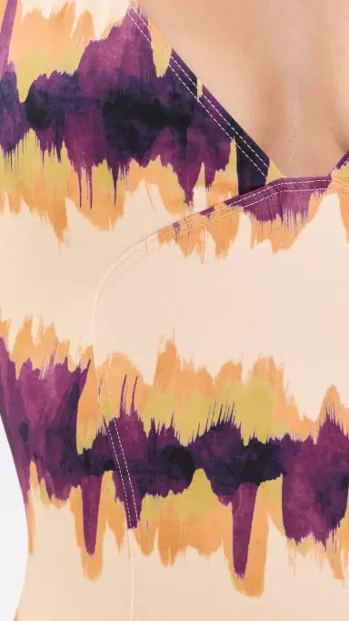 Ulla Johnson Alba Deep V Maillot One iece Quarry | Thumbnail 6 Ulla Johnson Alba Deep V Maillot One iece Quarry | Thumbnail 6