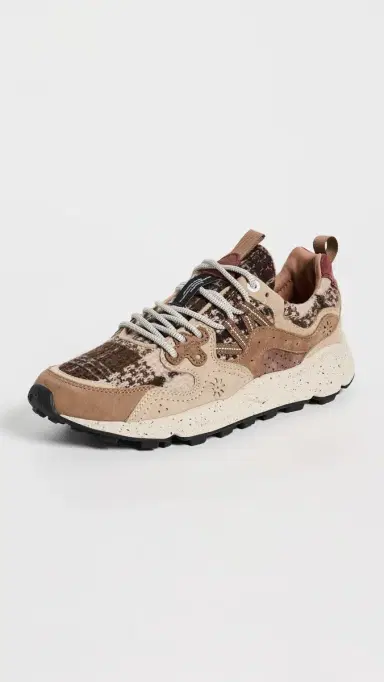 Flower Mountain Yamano 3 Sneakers Light Brown/Cream/Brown | Thumbnail 2 Flower Mountain Yamano 3 Sneakers Light Brown/Cream/Brown | Thumbnail 2