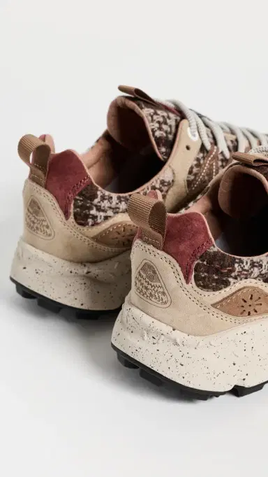 Flower Mountain Yamano 3 Sneakers Light Brown/Cream/Brown | Thumbnail 4 Flower Mountain Yamano 3 Sneakers Light Brown/Cream/Brown | Thumbnail 4