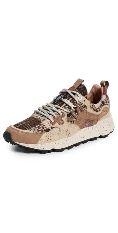 Flower Mountain Yamano 3 Sneakers Light Brown/Cream/Brown | Thumbnail 1 Flower Mountain Yamano 3 Sneakers Light Brown/Cream/Brown | Thumbnail 1