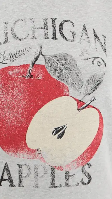Free People Nova Graphic Tee Apple Combo | Thumbnail 6