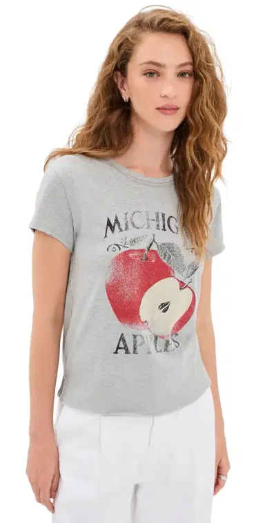Free People Nova Graphic Tee Apple Combo | Thumbnail 1