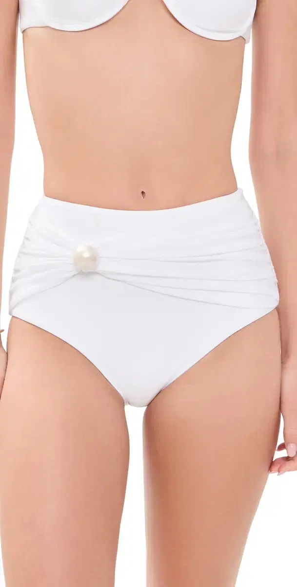 Bananhot Ari Pearl Bikini Bottoms White