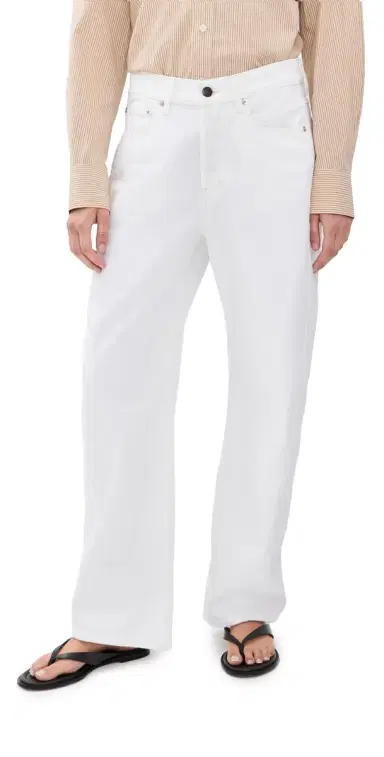 Kallmeyer Callum Barrel Jeans Talc | Thumbnail 1 Kallmeyer Callum Barrel Jeans Talc | Thumbnail 1