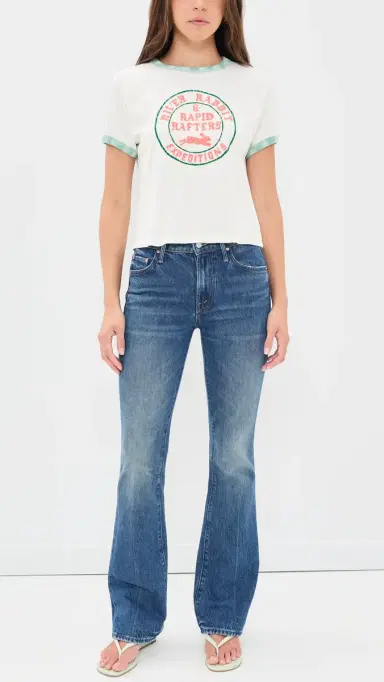 Mother The Outsider Sneak Jeans | Thumbnail 5 Mother The Outsider Sneak Jeans | Thumbnail 5
