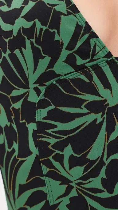 Ulla Johnson Alba Deep V Maillot One iece Neptune | Thumbnail 6 Ulla Johnson Alba Deep V Maillot One iece Neptune | Thumbnail 6