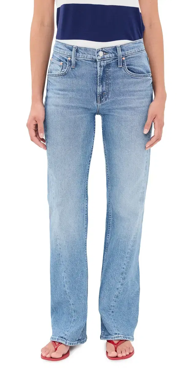 MOTHER The Bookie Twist Skimp Jeans Just An Animal