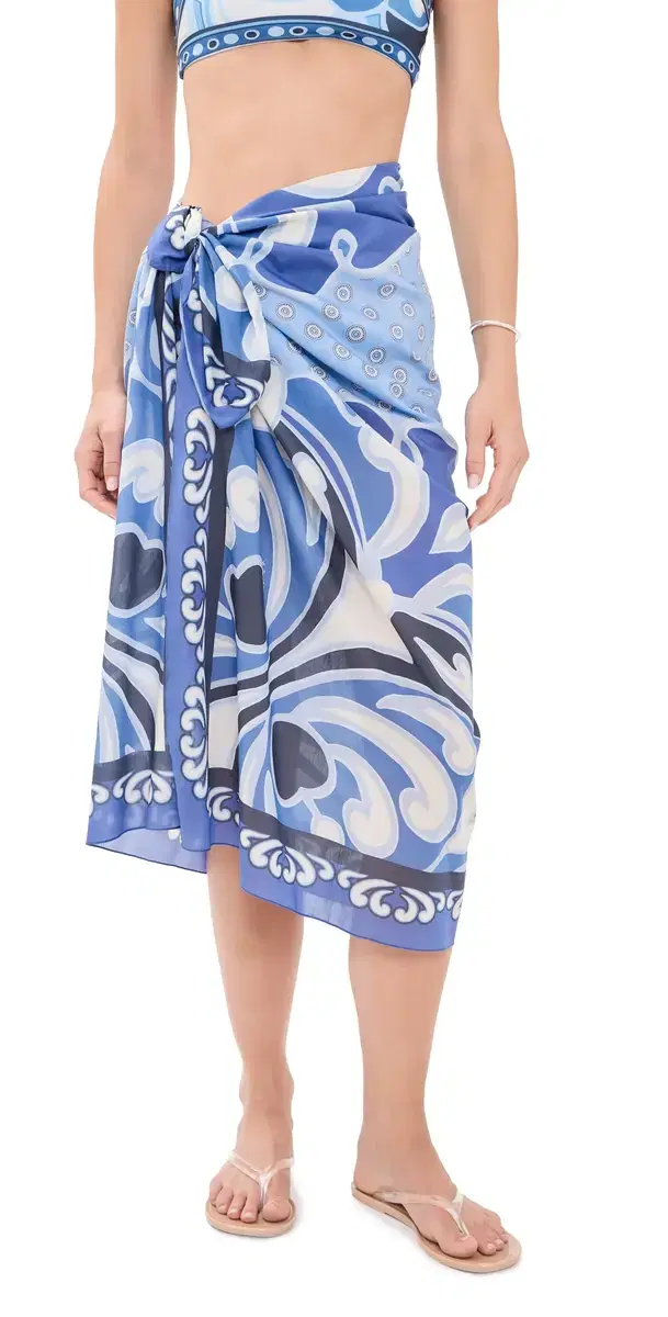 La DoubleJ Coverup Pareo Oceania Placee One Size