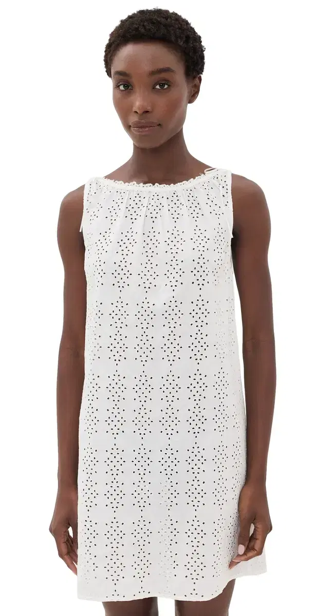 POSSE Harriet ini Dress Vintage White