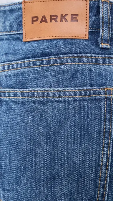 PARKE Cut Off Shorts Med Wash | Thumbnail 6