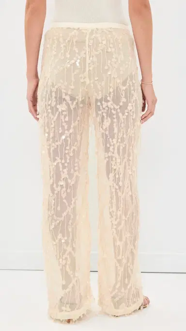 VRG GRL Sia Sequin Pants Cream | Thumbnail 3