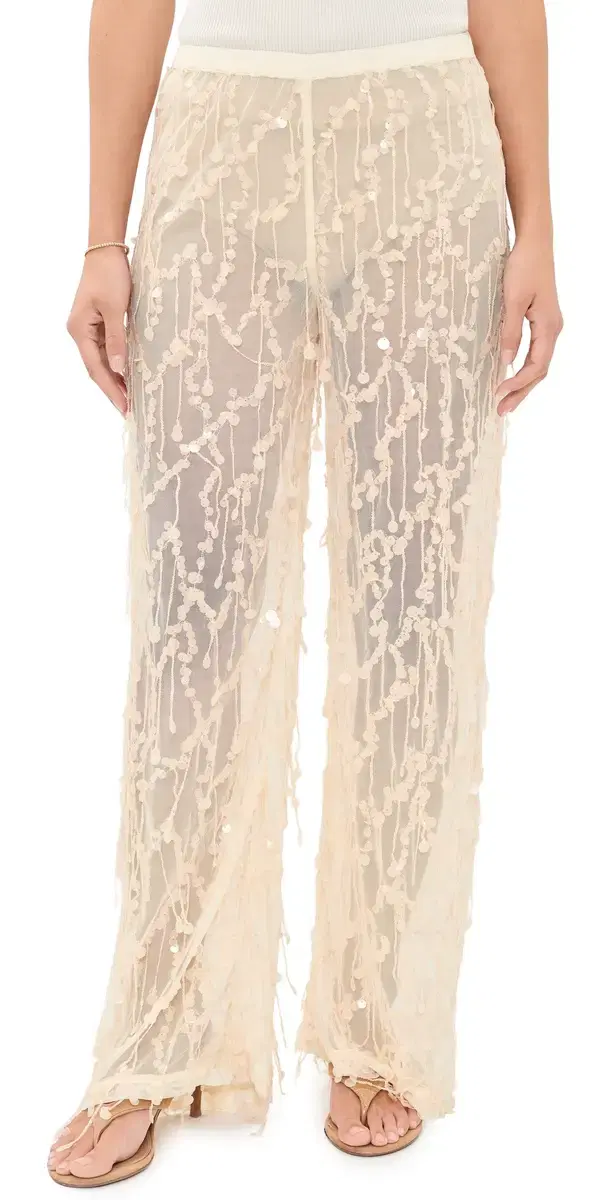 VRG GRL ia equin Pants Cream