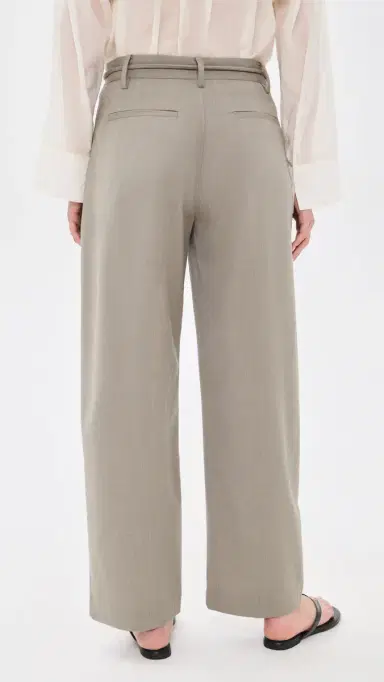 St. Agni Tailored Barrel Pants Light Taupe S | Thumbnail 3
