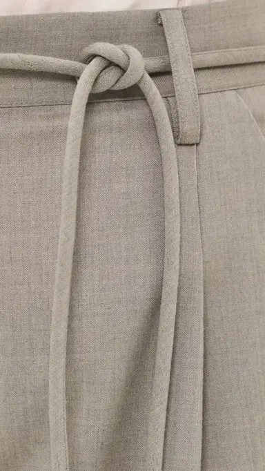St. Agni Tailored Barrel Pants Light Taupe S | Thumbnail 6
