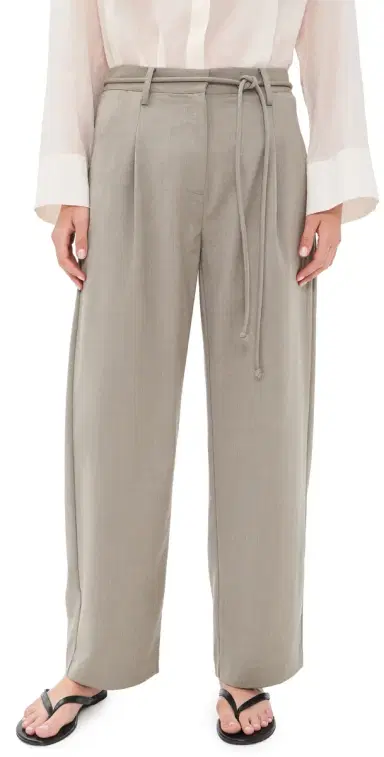 St. Agni Tailored Barrel Pants Light Taupe S | Thumbnail 1