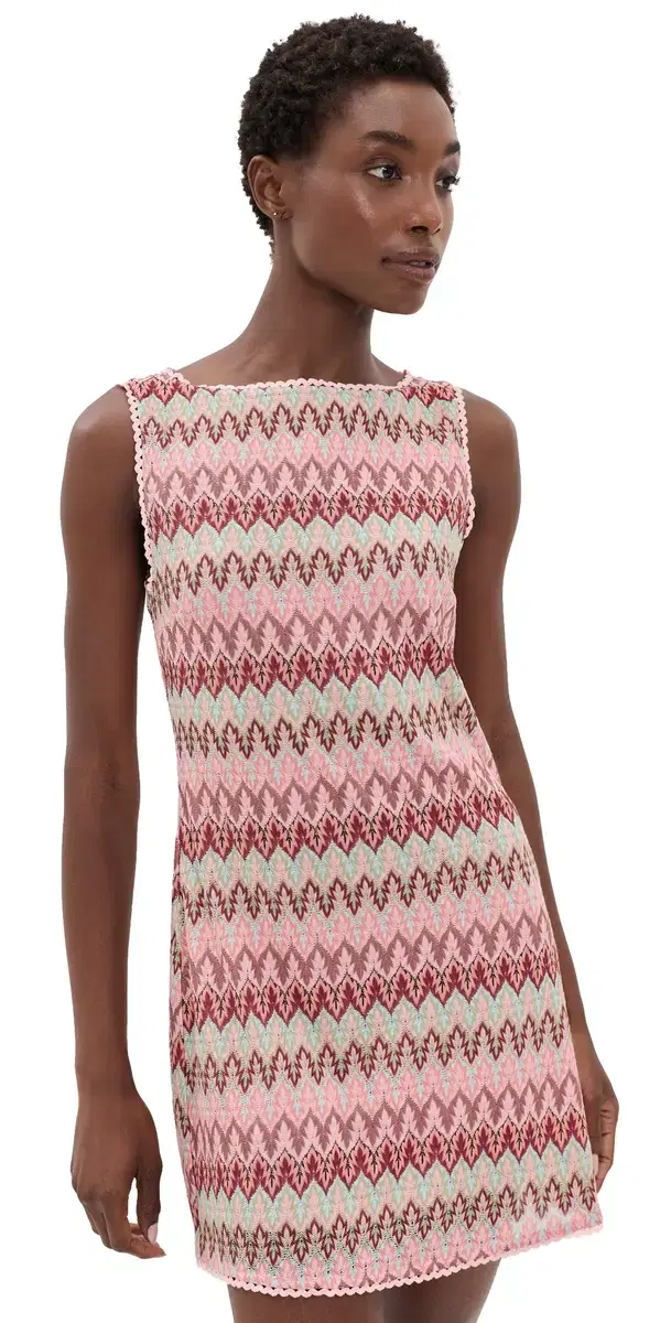 Hill House Home The Lisandra Dress Pink Multi