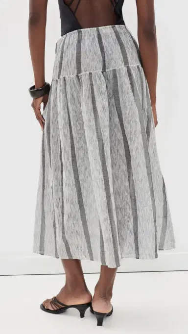 Ulla Johnson Almia Coverup Wrap Skirt alt tone | Thumbnail 3
