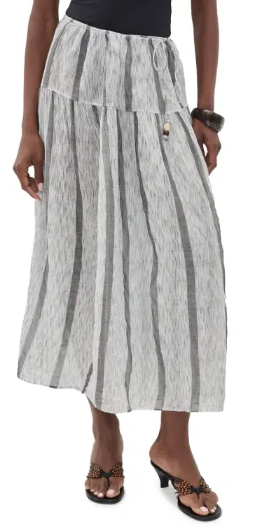 Ulla Johnson Almia Coverup Wrap Skirt alt tone | Thumbnail 1