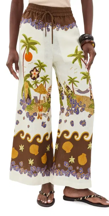 ALÉMAIS Island Cove Linen Pants | Thumbnail 1